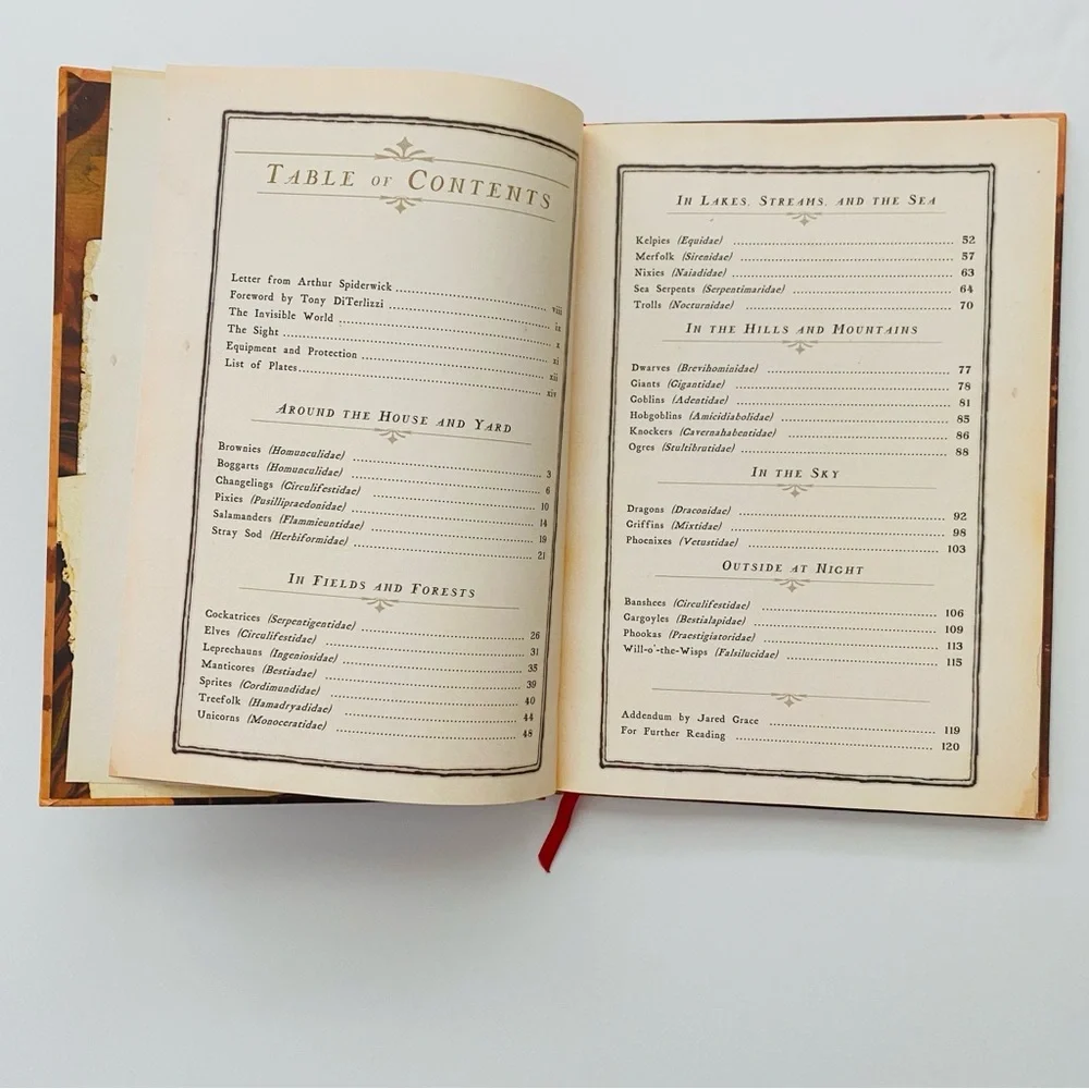 Arthur Spiderwick's Field Guide Book to the Fantastical World Around You